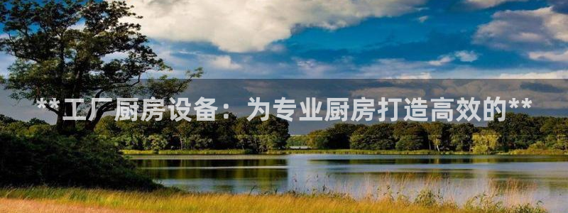 尊龙凯时平台入口：**工厂厨房设备：为专业厨房打造高效的**
