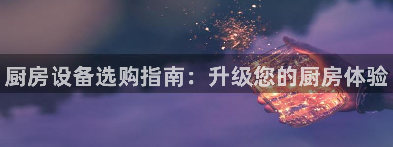 尊龙新版登录网址下载：厨房设备选购指南：升级您的厨房体验