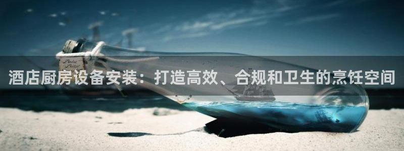 尊龙人生就是一博!：酒店厨房设备安装：打造高效、合规和卫生的