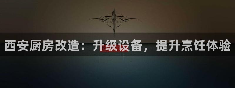 尊龙凯时ag旗舰厅官方网站：西安厨房改造：升级设备，提升烹饪