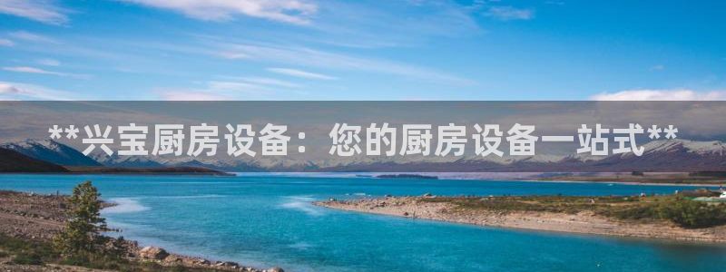 尊龙凯时手机版·(中国)官方网站：**兴宝厨房设备：您的厨房