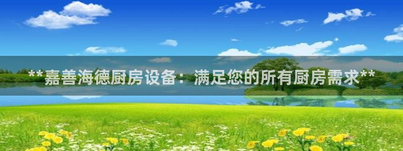 kb88凯时唯一官网注册：**嘉善海德厨房设备：满足您的所有