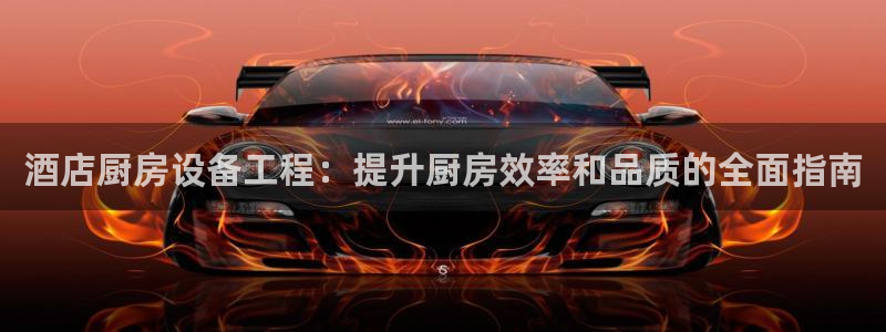 尊龙ag旗舰官网：酒店厨房设备工程：提升厨房效率和品质的全面
