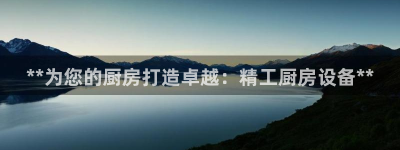 尊龙凯时ag旗舰厅官方网站：**为您的厨房打造卓越：精工厨房