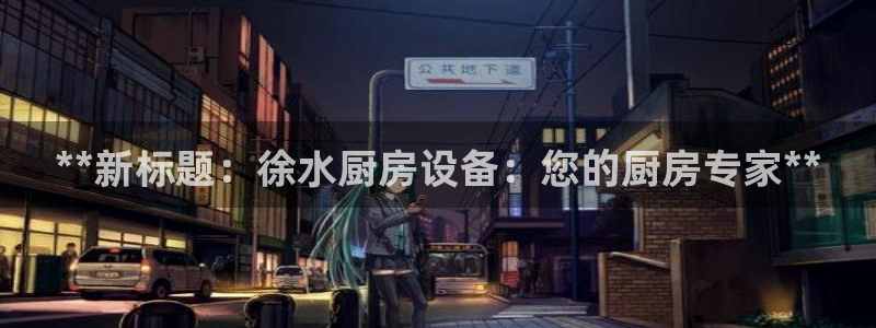 尊龙人生就是博用现金玩一下：**新标题：徐水厨房设备：您的厨