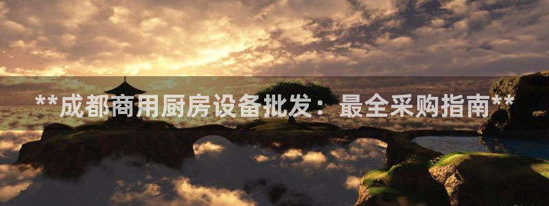 尊龙d88官网选RA来就送38：**成都商用厨房设备批发：最