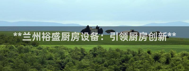尊龙官方网站首页：**兰州裕盛厨房设备：引领厨房创新**