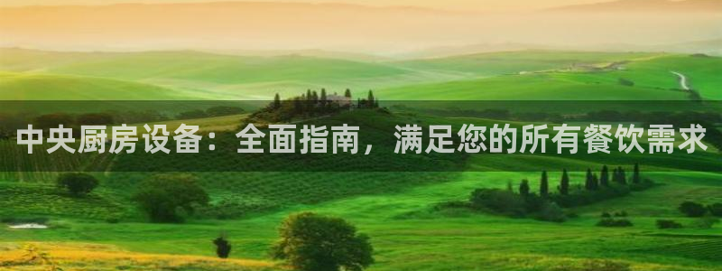 百度一下尊龙：中央厨房设