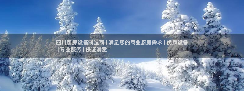 尊龙 6：四川厨房设备制